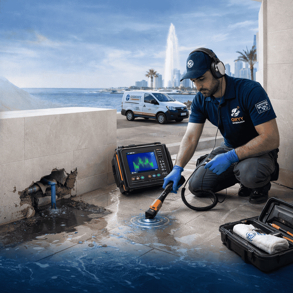 تسربات الحمامات بجدة