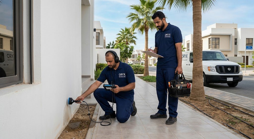 كشف تسرب المياه حي النسيم جدة