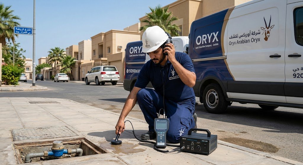 خبرة احترافية وحلول فورية | أمهر فني كشف تسربات بجدة