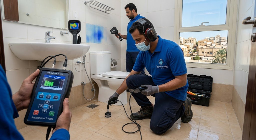 كشف تسربات جدة