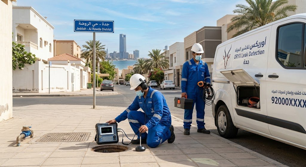 شركة كشف تسربات المياة بجدة