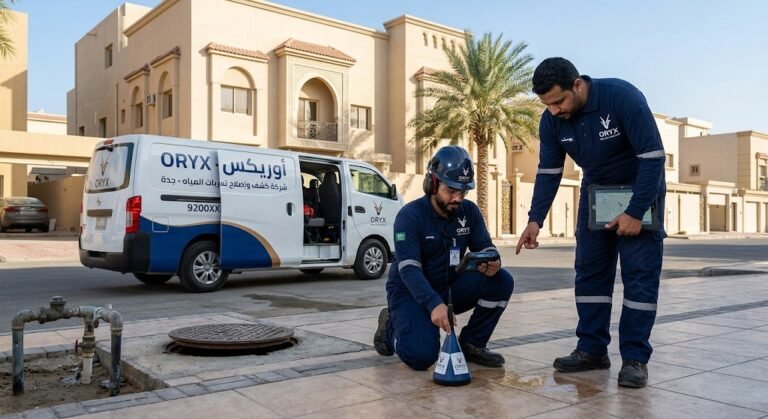 فني كشف تسربات بجدة