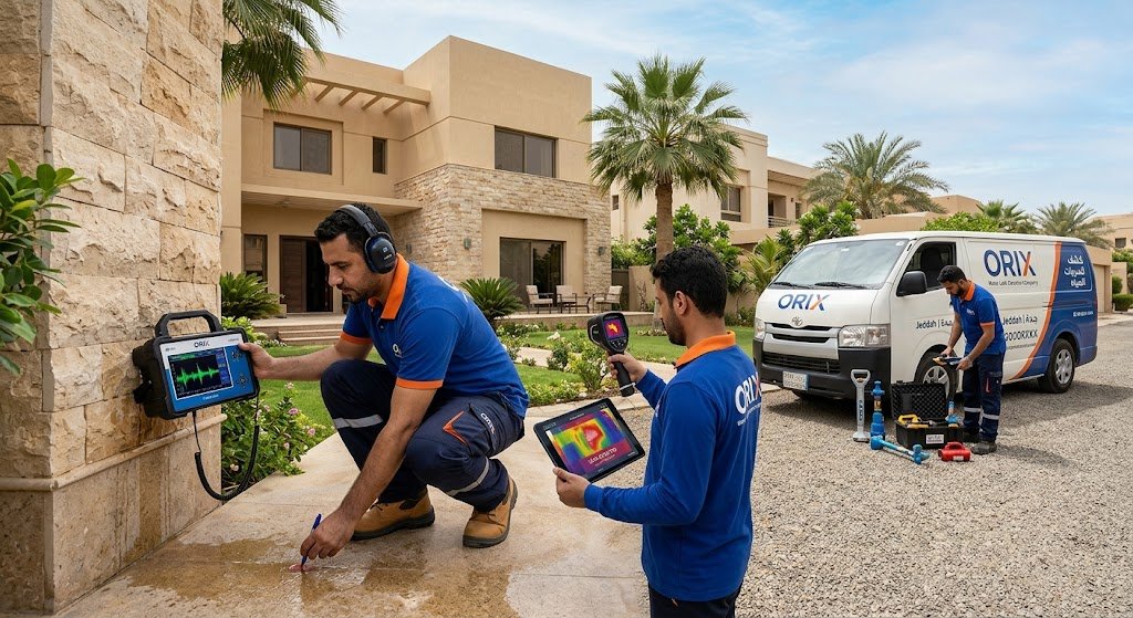 معدات كشف تسربات بجدة