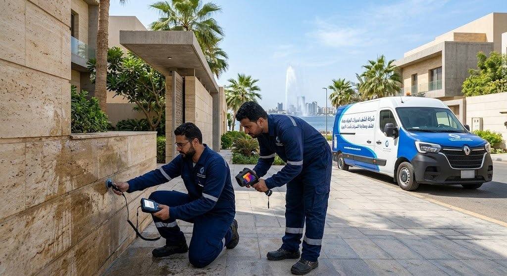 خدماتنا شركة كشف تسربات المياة بجدة
